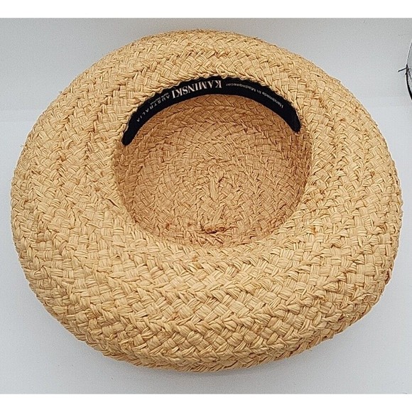 Kaminski - Australia 100% Raffia Woven Hand Made Women\'s Hat